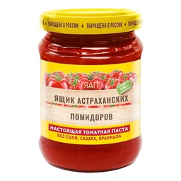 Томатная паста Ящик астраханских помидоров Green Ray, 260г