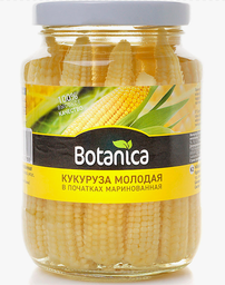 Кукуруза в початках Botanica, 370мл