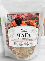 Чага-чай (можжевельник, шиповник, иван-чай, душица, брусничный лист, ягель) Вятские Дары Природы,100г