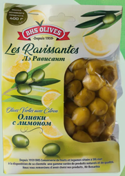 Оливки BHS Olives с лимоном, 540г