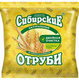 Отруби Натуральные Пшеничные Сибирская клетчатка, 200г