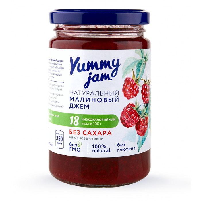 Джем Yummy малиновый, 350г