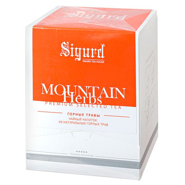 Чайный напиток SIGURD MOUNTAIN HERBS Горные Травы, 20*2гр