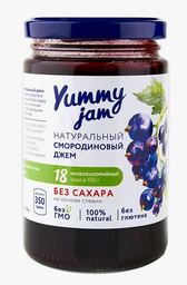 Джем Yummy черная смородина, 350г