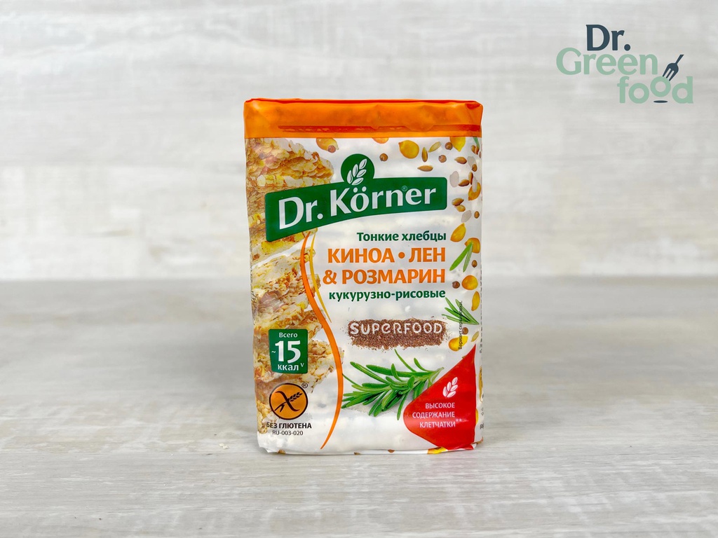 Злаковый десерт Dr Korner рисовый