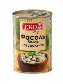 Фасоль Eko белая в томатном соусе 400г