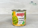 Горошек зеленый Еко 400 г