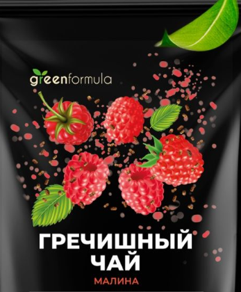 Гречишный чай  Малина Greenformula, 100г