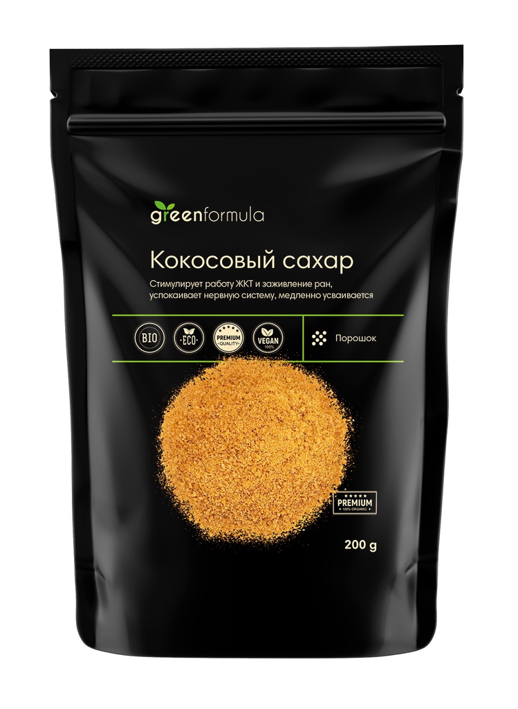 Кокосовый сахар Greenformula, 200г