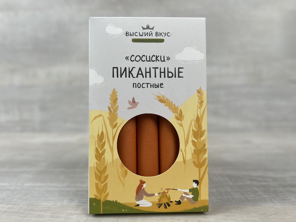 Сосиски Пикантные постные Высший вкус, 300г