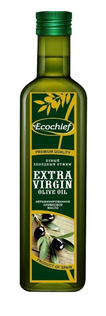 Масло оливковое Extra Virgin Ecochief, 250 мл