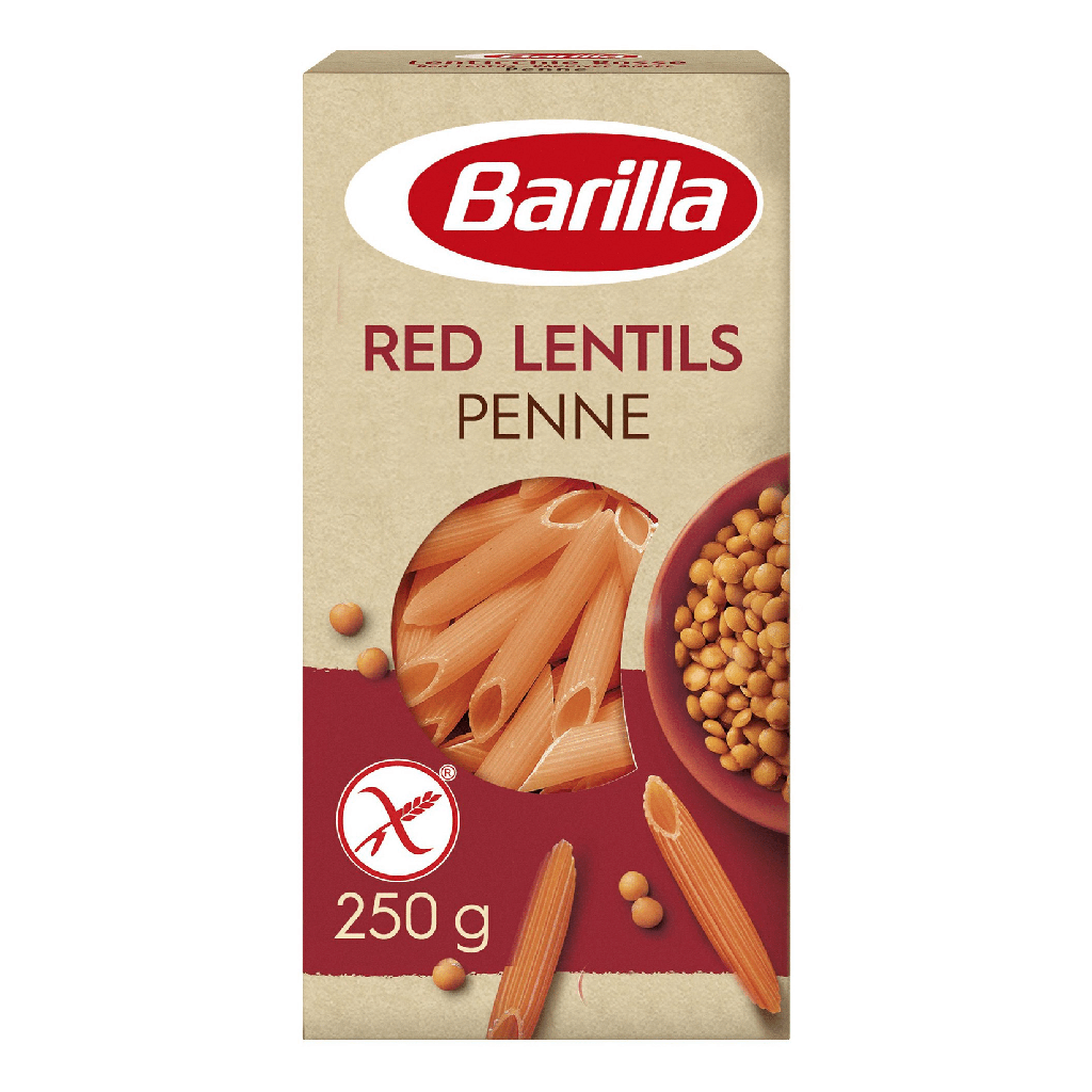 Макароны из красной чечевицы Barilla Penne, 250 г