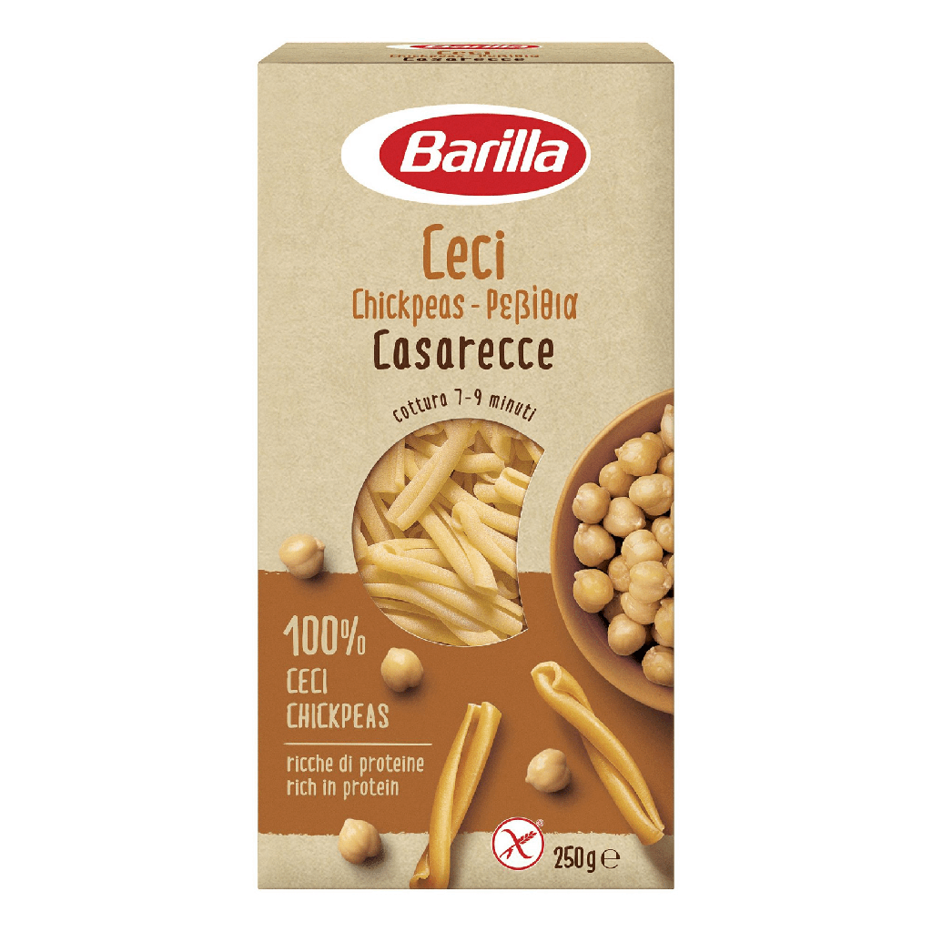 Макароны из нутовой муки  Barilla Casarecce, 250 г