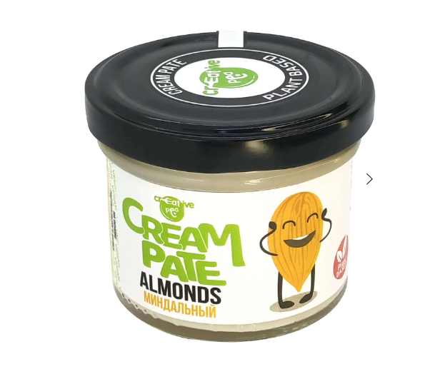 Крем паштет миндальный CREAM PATE ALMONDS, 100г