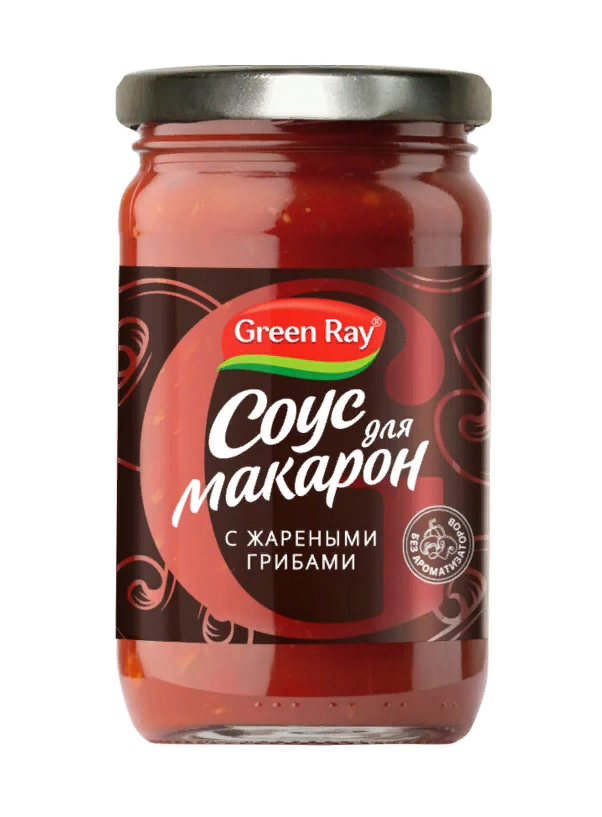 Соус для макарон с жареными грибами Green Ray, 360г