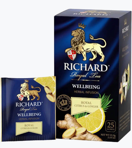 Чай Richard ROYAL CITRUS & GINGER, 25пак