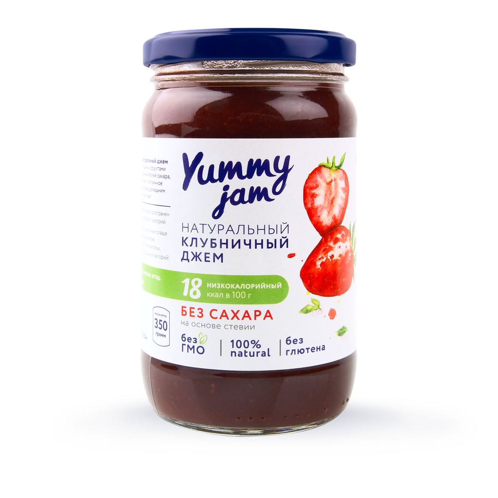 Джем Yummy клубничный, 350г