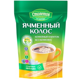 Безкофеиновый напиток Столетов Ячменный колос 100г