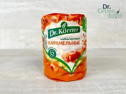 Хлебцы Dr Korner кукурузно - рисовые карамельные 90г