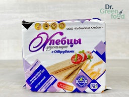 Хлебцы с отрубями хрустящие Кубанские, 100г