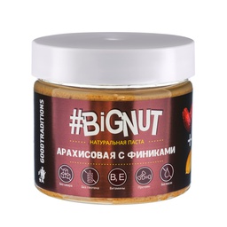 Арахисовая паста с финиками BigNut 300г