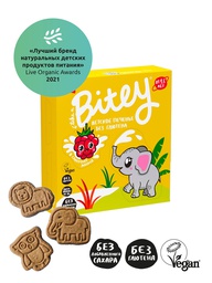 Печенье Bitey Сливочная малина безглютеновое, 125 г