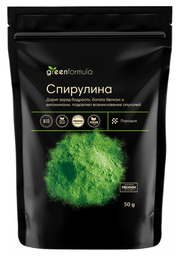 Порошок спирулины Greenformula, 50г