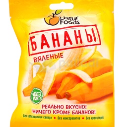 Банан вяленый Natur Foods 100г