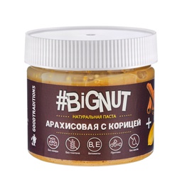 Арахисовая паста с корицей BIGNUT, 300г