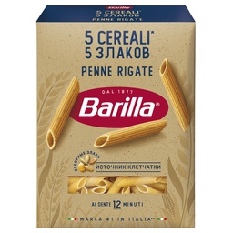 Макароны 5 злаков Penne Rigate Barilla, 450 г