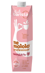 NeMoloko миндальное на соевой основе Barista 1л