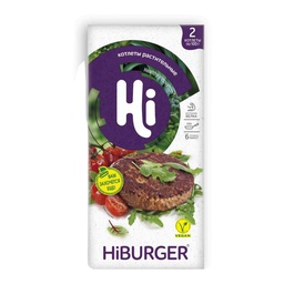 Котлеты "HI" растительные  HiBURGER, 200г