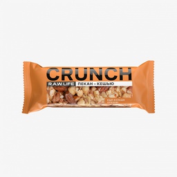 Батончик CRUNCH Пекан - Кешью R.A.W.LIFE, 30г