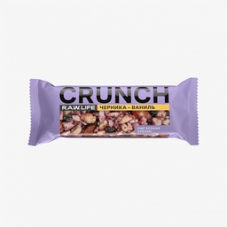 Батончик CRUNCH Черника-Ваниль R.A.W.LIFE, 30г