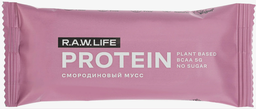 Протеиновый батончик Смородиновый мусс R.A.W.LIFE, 43г