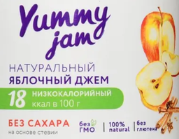 Джем Yummy jam яблочный с корицей, 200г