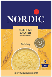 Хлопья Nordic Пшенные, 500г