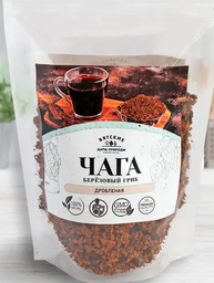 Чага березовая дробленая Вятские Дары Природы, 100 г