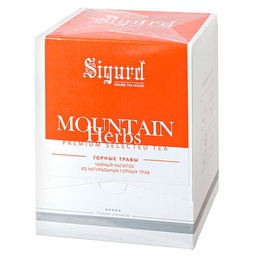 Чайный напиток SIGURD MOUNTAIN HERBS Горные Травы, 20*2гр