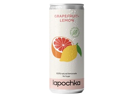 Напиток Lapochka Грейпфрут-лимон без сахара газ, 330мл
